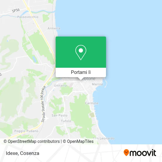 Mappa Idexe