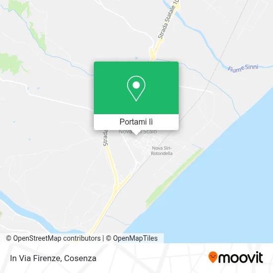 Mappa In Via Firenze