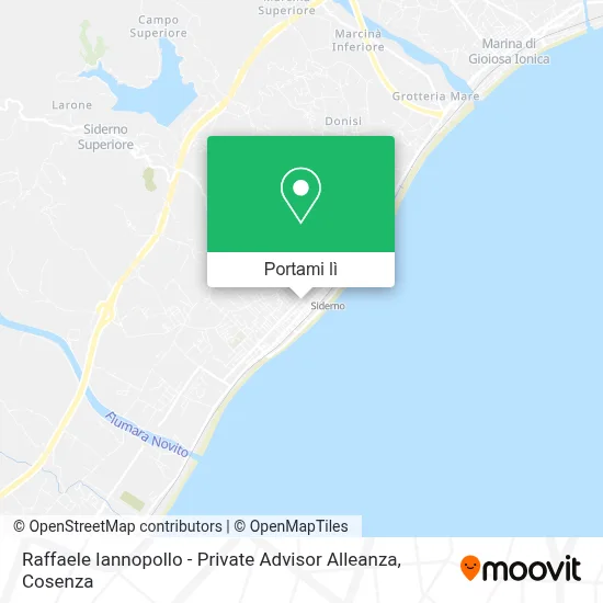 Mappa Raffaele Iannopollo - Private Advisor Alleanza