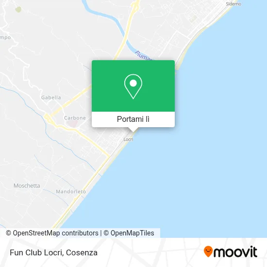 Mappa Fun Club Locri