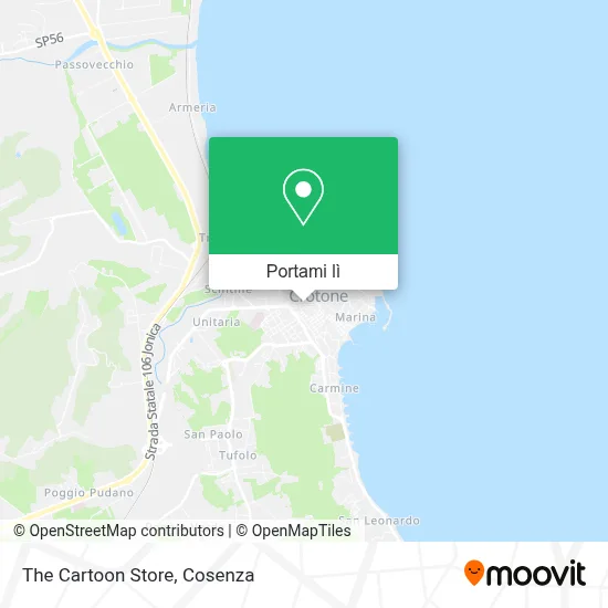 Mappa The Cartoon Store