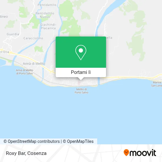 Mappa Roxy Bar