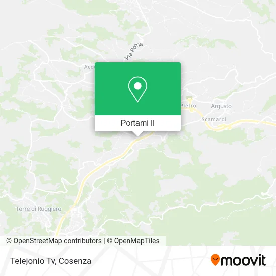 Mappa Telejonio Tv