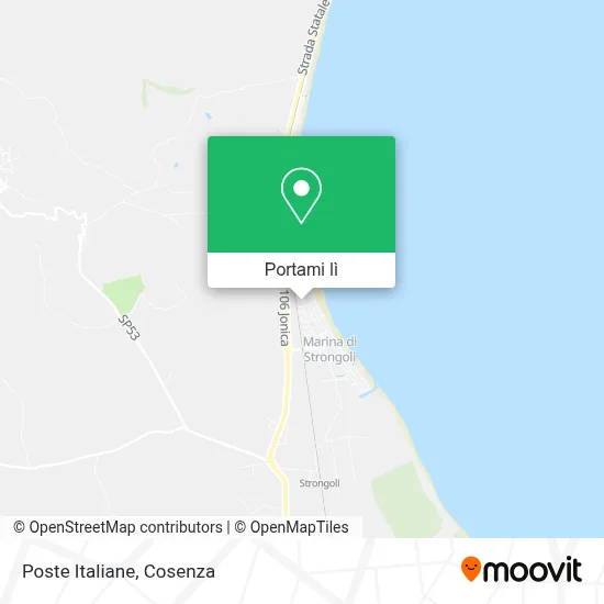 Mappa Poste Italiane