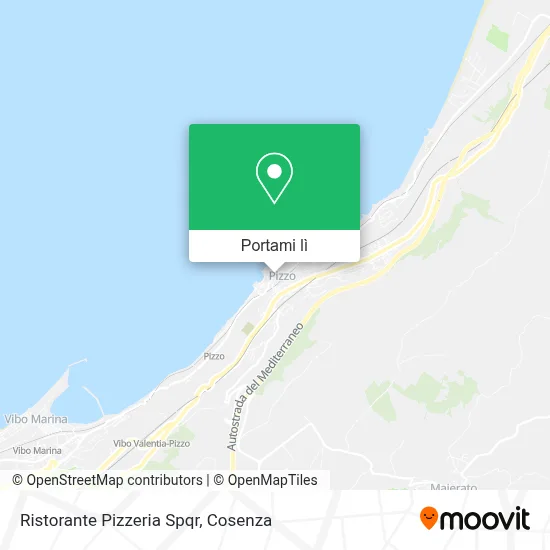 Mappa Ristorante Pizzeria Spqr