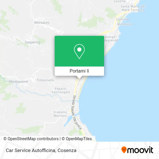 Mappa Car Service Autofficina