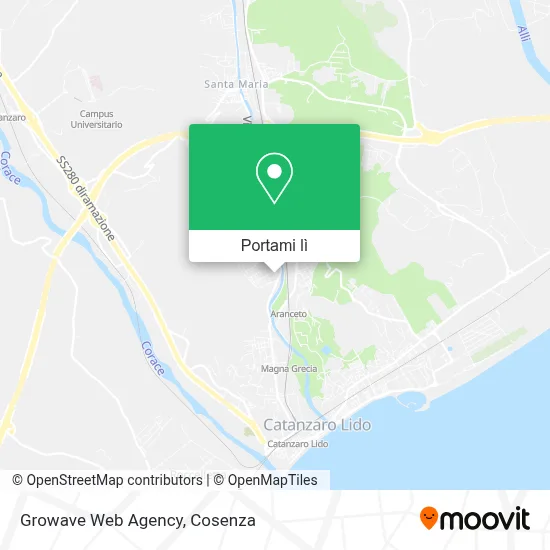 Mappa Growave Web Agency