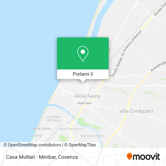 Mappa Casa Multari - Minibar