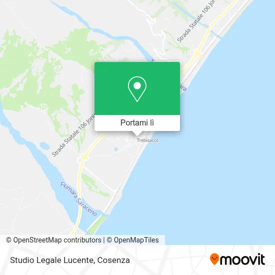 Mappa Studio Legale Lucente