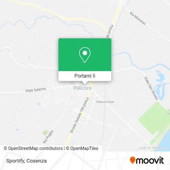 Mappa Sportify