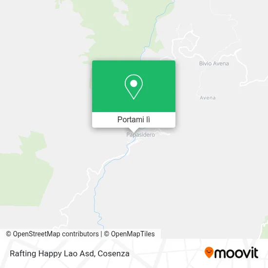 Mappa Rafting Happy Lao Asd