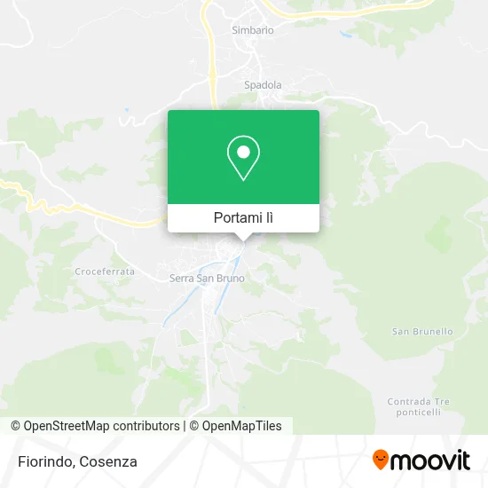 Mappa Fiorindo