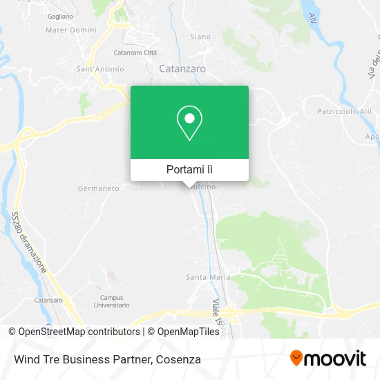 Mappa Wind Tre Business Partner