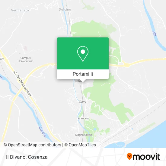 Mappa Il Divano