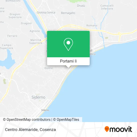 Mappa Centro Alemaride