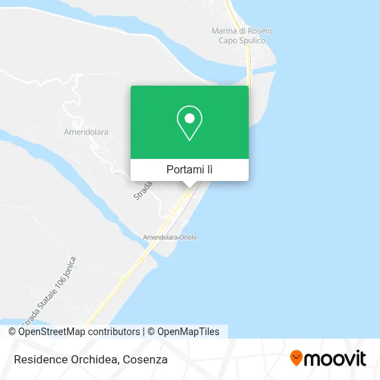 Mappa Residence Orchidea