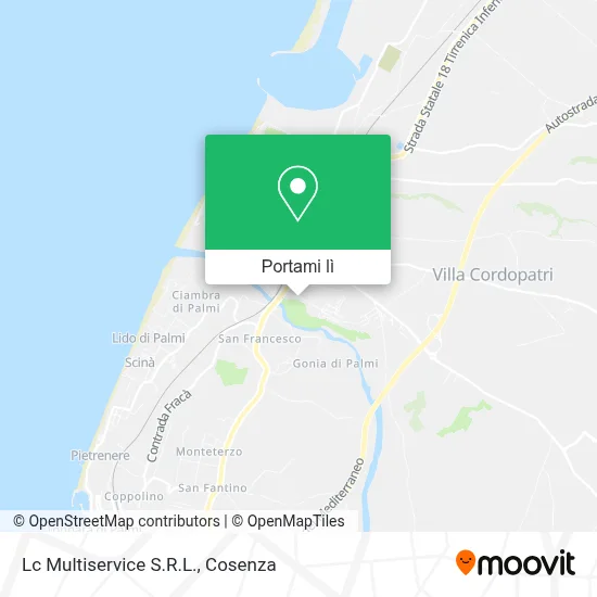 Mappa Lc Multiservice S.R.L.