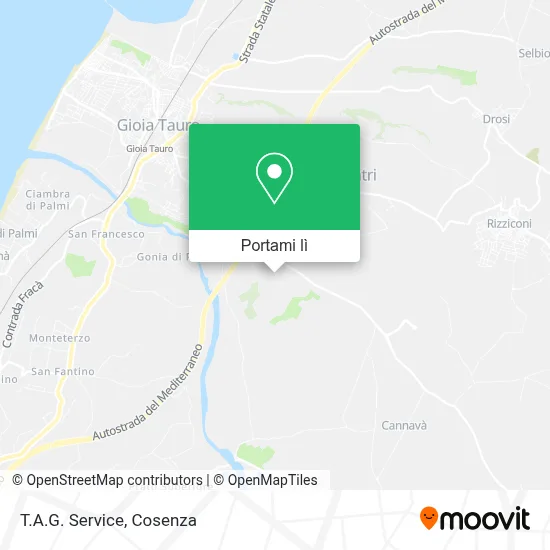 Mappa T.A.G. Service