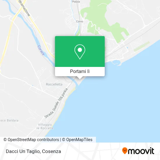 Mappa Dacci Un Taglio