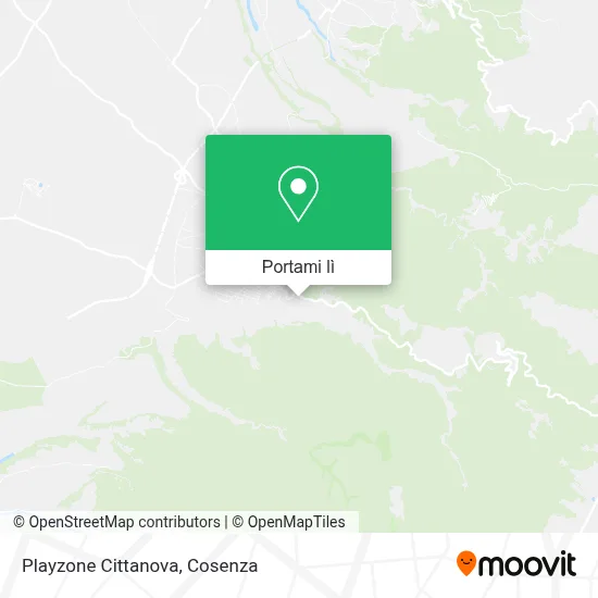 Mappa Playzone Cittanova