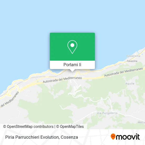 Mappa Piria Parrucchieri Evolution
