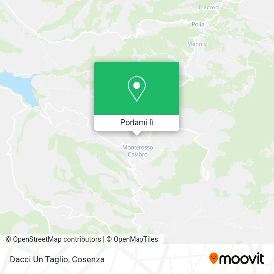 Mappa Dacci Un Taglio