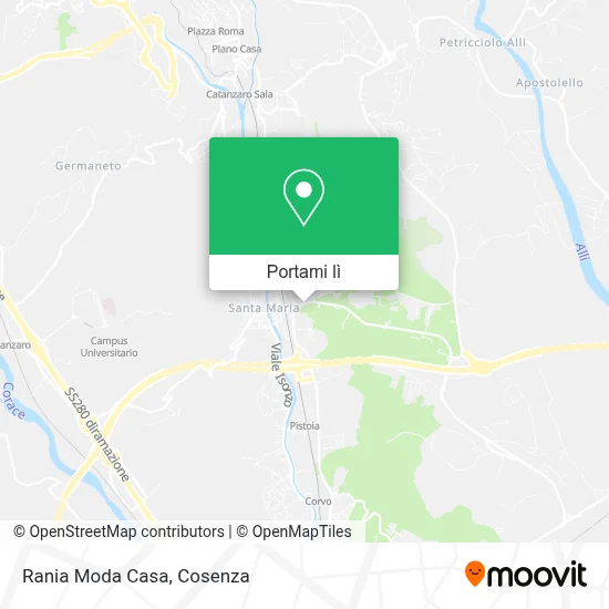 Mappa Rania Moda Casa