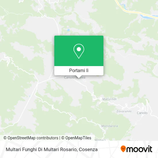 Mappa Multari Funghi Di Multari Rosario