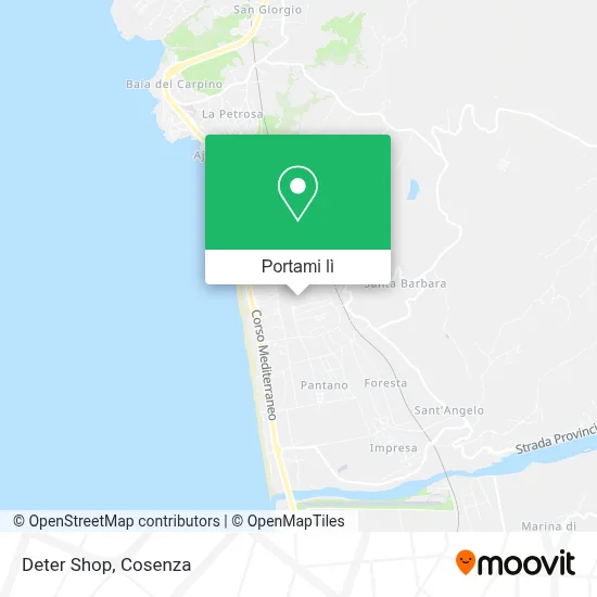 Mappa Deter Shop