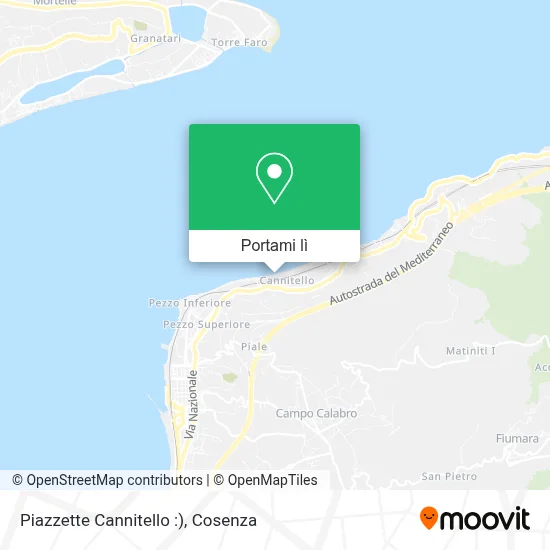 Mappa Piazzette Cannitello :)