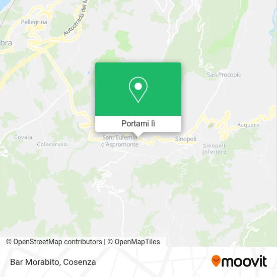 Mappa Bar Morabito