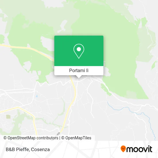 Mappa B&B Pieffe