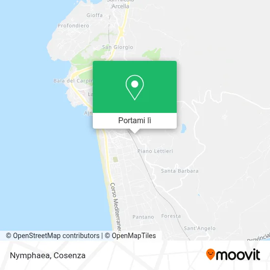 Mappa Nymphaea