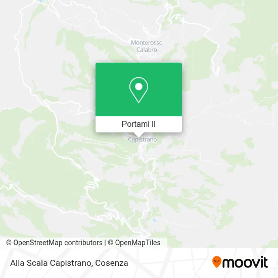 Mappa Alla Scala Capistrano