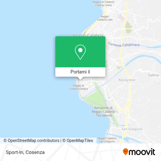 Mappa Sport-In