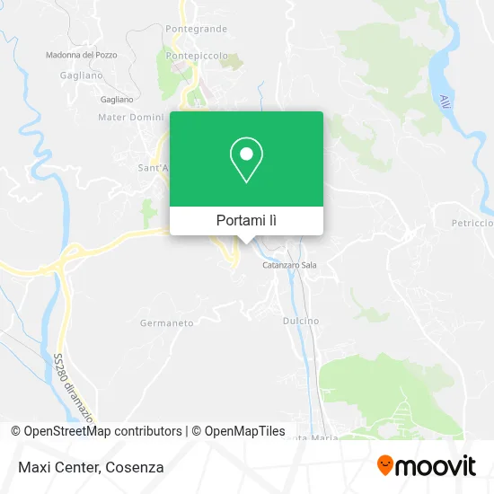 Mappa Maxi Center