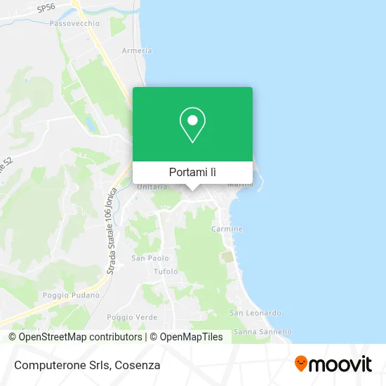 Mappa Computerone Srls