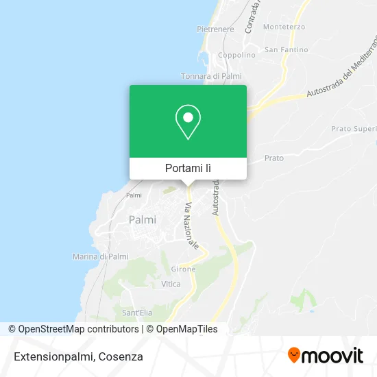 Mappa Extensionpalmi