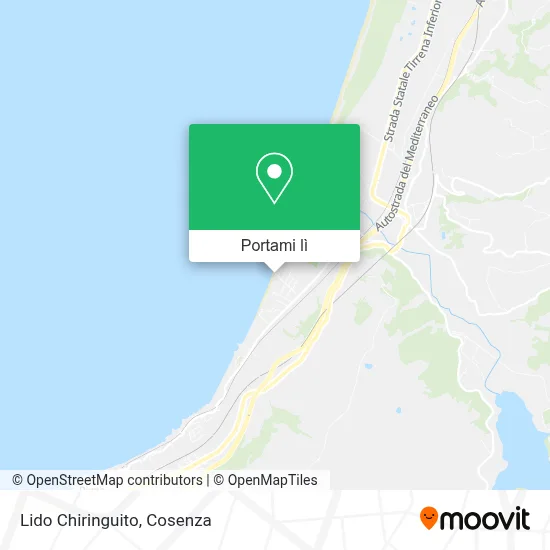 Mappa Lido Chiringuito