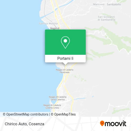 Mappa Chirico Auto