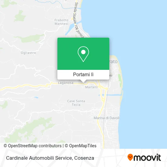 Mappa Cardinale Automobili Service