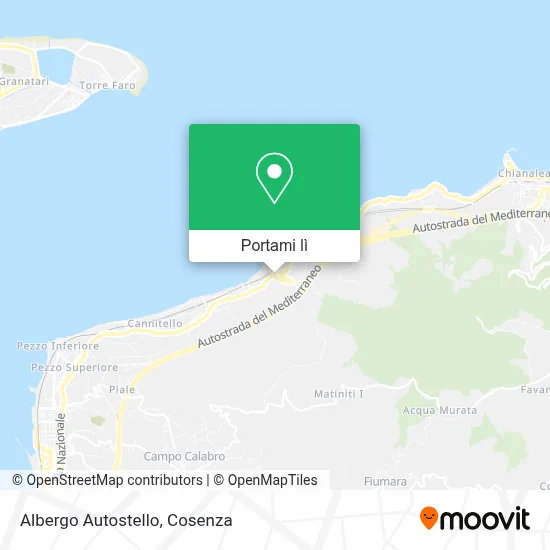 Mappa Albergo Autostello