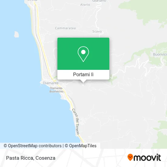 Mappa Pasta Ricca