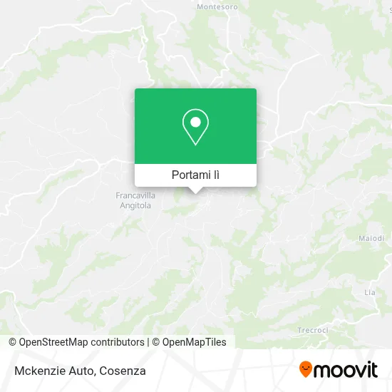 Mappa Mckenzie Auto