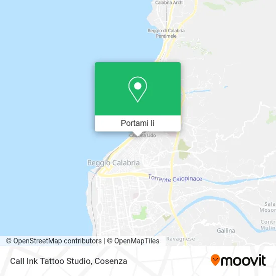 Mappa Call Ink Tattoo Studio