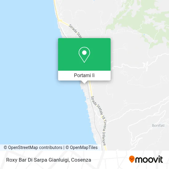 Mappa Roxy Bar Di Sarpa Gianluigi