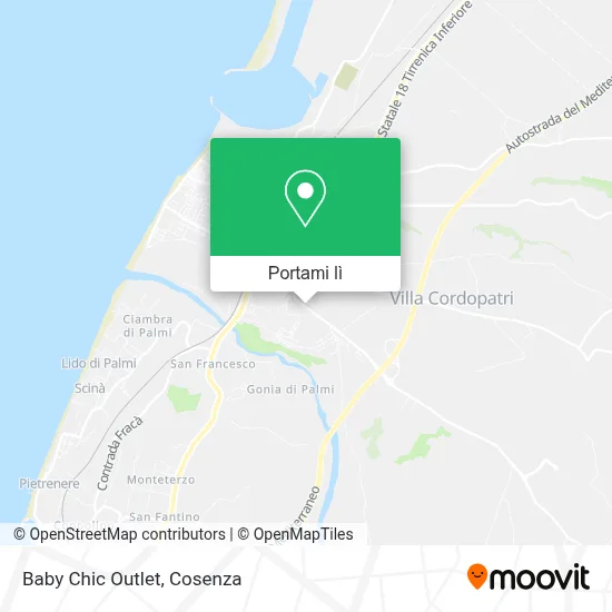 Mappa Baby Chic Outlet