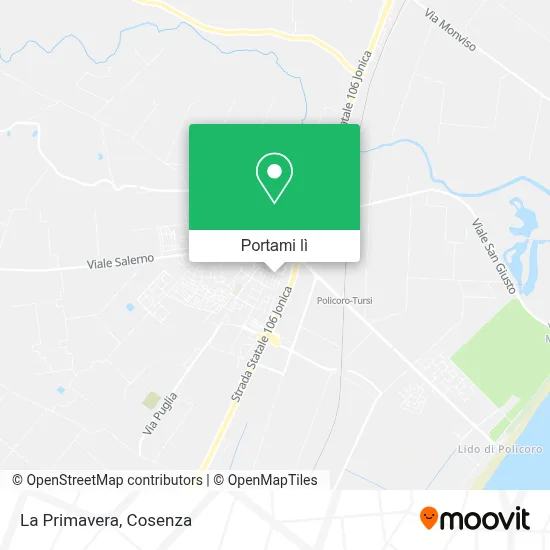 Mappa La Primavera