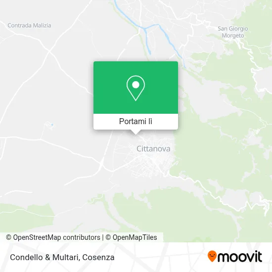 Mappa Condello & Multari