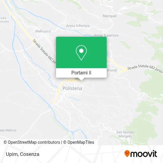 Mappa Upim